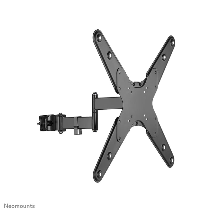 Neomounts FL40-450BL14 pełen zakres ruchu stojak TV na słup (Ø28-50 mm) dla ekranów 32-55 cali - Czarny