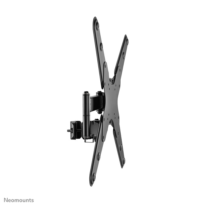 Neomounts FL40-450BL14 pełen zakres ruchu stojak TV na słup (Ø28-50 mm) dla ekranów 32-55 cali - Czarny