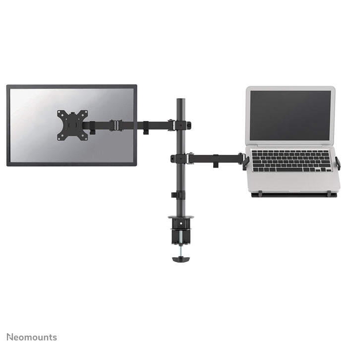Neomounts FPMA-D550NOTEBOOK to uchwyt biurkowy na notebook i ekran płaski do 32 cali.