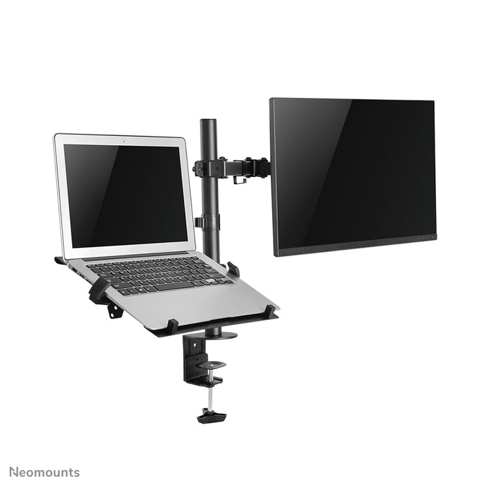 Neomounts FPMA-D550NOTEBOOK to uchwyt biurkowy na notebook i ekran płaski do 32 cali.