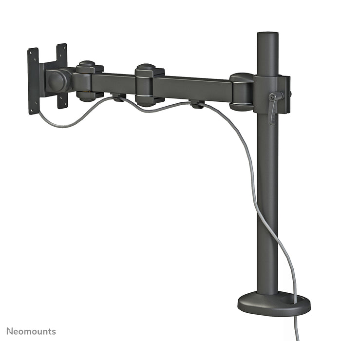 Neomounts FPMA-D960G to uchwyt biurkowy z 3 punktami obrotu do ekranów płaskich do 30 cali (76 cm).