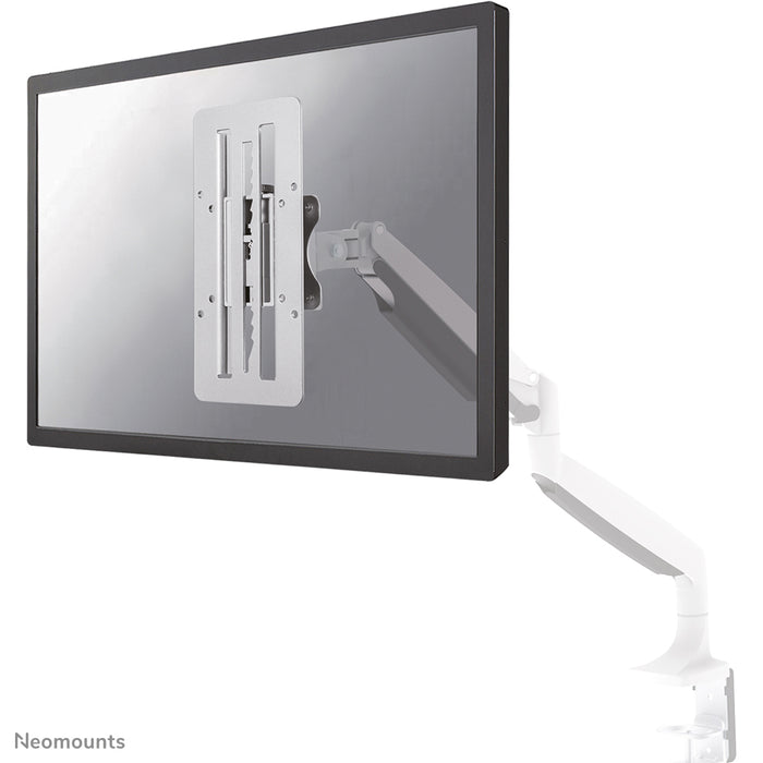 Neomounts FPMA-LIFT100 to adapter umożliwiający stopniową regulację wysokości na uchwytach VESA 75/100.