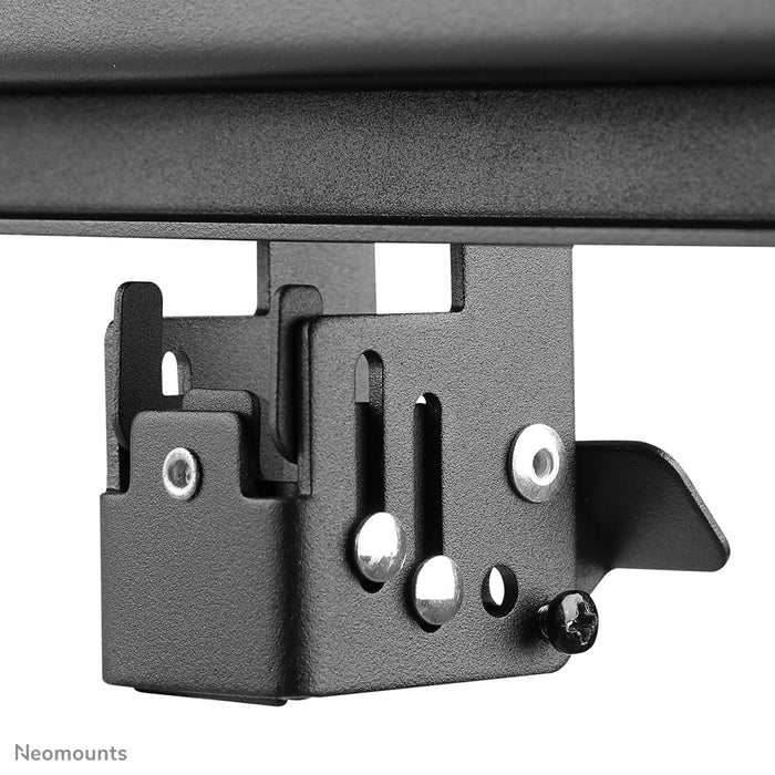 Neomounts LED-VW2500 zwart1 to płaski uchwyt ścienny do ściany wideo na ekrany do 75 cali (191 cm), do montażu poziomego i pionowego - Czarny
