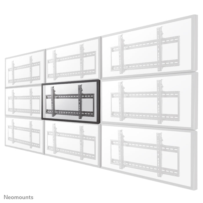 Neomounts LED-VW500black to płaski uchwyt ścienny do ściany wideo na ekrany do 75 cali (191 cm).