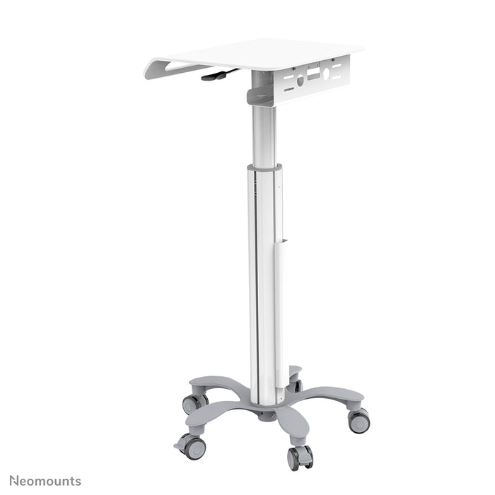 Neomounts MED-M050 to mobilne stanowisko pracy na laptopa.