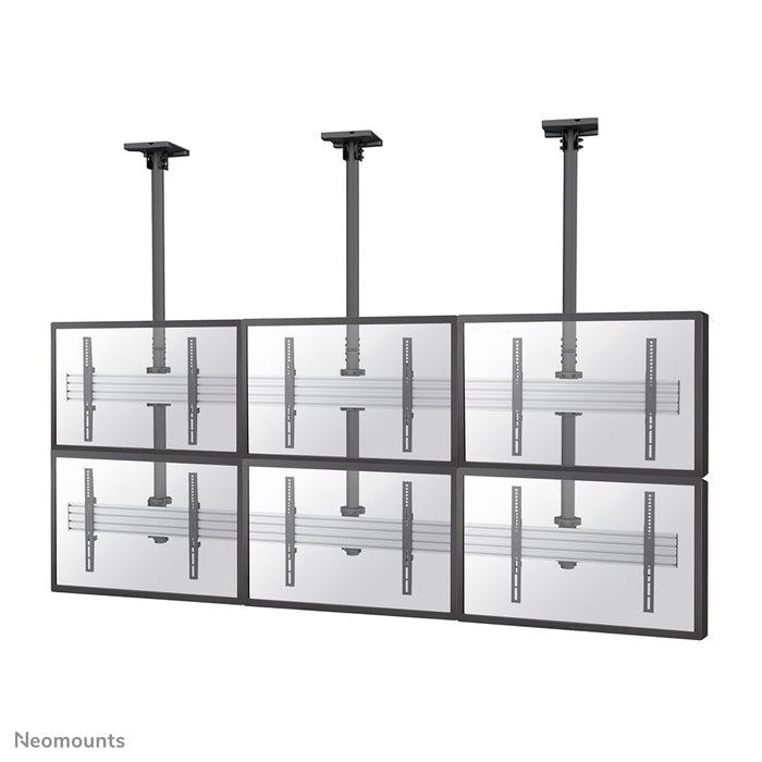 Neomounts NMPRO-C32 Videowall plafondbeugel 32-55" - h 325 cm – productaanzicht