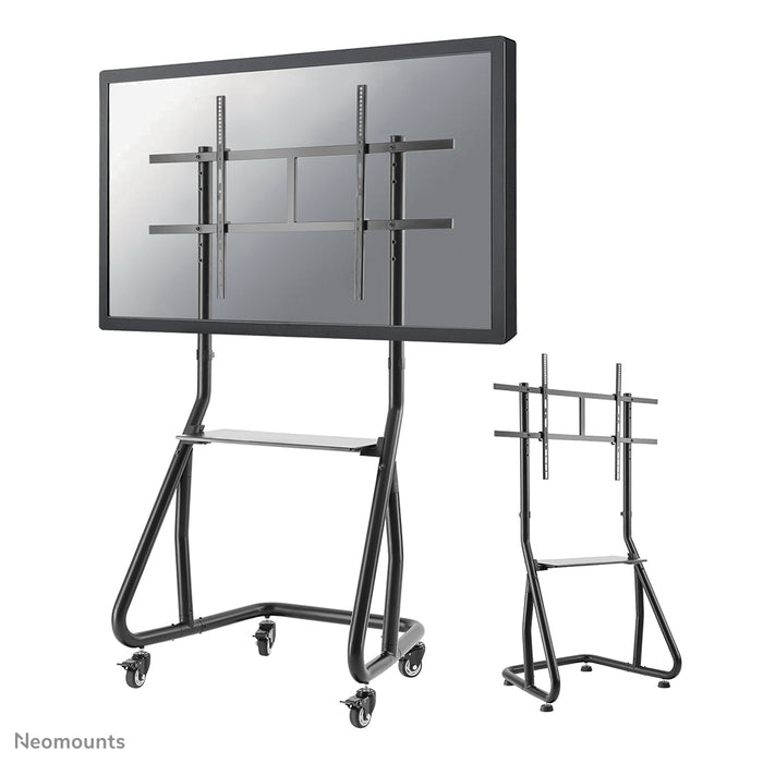 Neomounts NS-M3800 czarny to mobilny mebel na ekrany płaskie do 100 cali (254 cm).