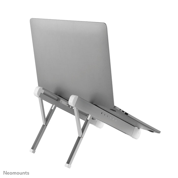 Neomounts składana podstawka pod laptopa - srebrna