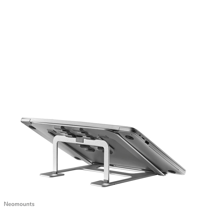 Neomounts składana podstawka pod laptopa - srebrna