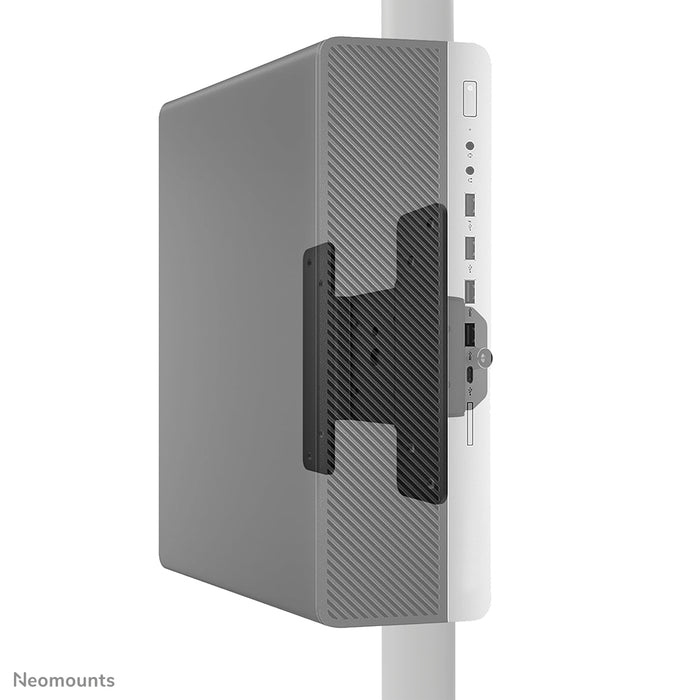 Neomounts Dzięki temu uchwytowi na thin client, model THINCLIENT-05, łatwo zamontujesz thin client na ramieniu monitora.