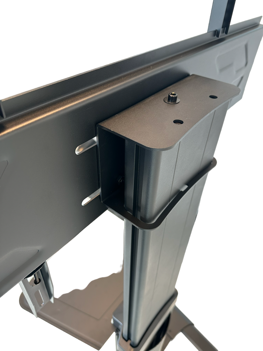 Wolff Mount Mobilna podstawa TV do 70 cali |Uniwersalna |Regulowana wysokość |Czarny aluminium |VESA 800x600