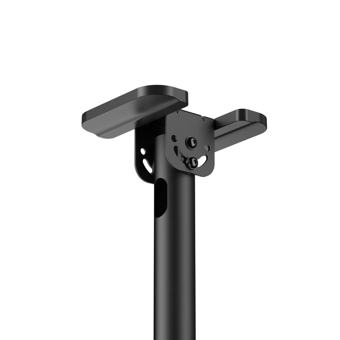 Solidny uchwyt sufitowy regulowany na wysokość 50-100 cali o nośności 80 kg