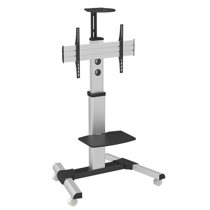 Wolff Mount Solidna mobilna podstawa pod telewizor | Uniwersalna | Aluminium | Ekrany do 70 cali | Wysokość 210 cm