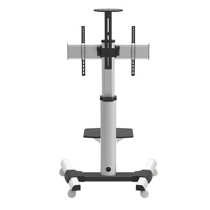 Wolff Mount Solidna mobilna podstawa pod telewizor | Uniwersalna | Aluminium | Ekrany do 70 cali | Wysokość 210 cm