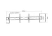 Wolff Mount TVB-100 – Dubbele TV-beugel met counterrail