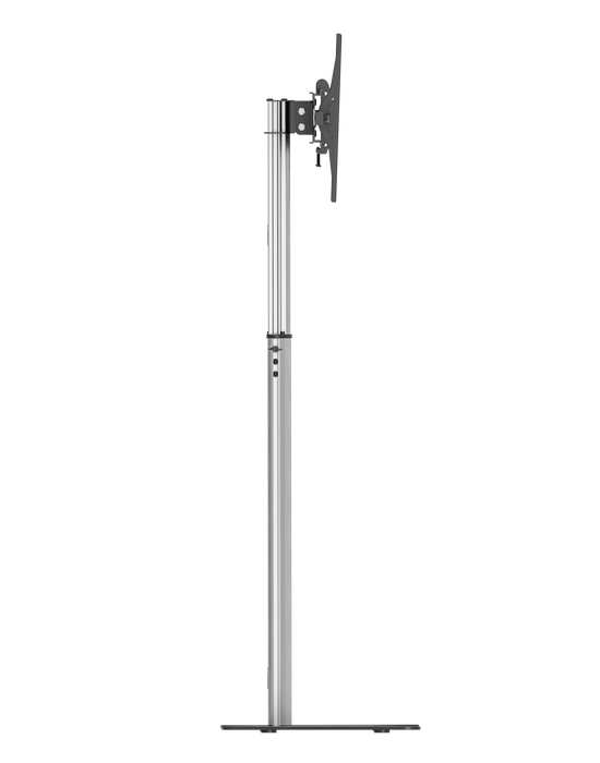 Wolff Mount Uniwersalna aluminiowa regulowana smukła podstawa pod telewizor | 32 - 70 cali | Kolumna prezentacyjna | VESA 800x400 | 10 lat gwarancji