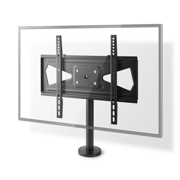 Uchwyt biurkowy do telewizora z obrotem i mocowaniem śrubowym | 32 - 55" | Max. 50 kg | Zakres obrotu +/- 30°