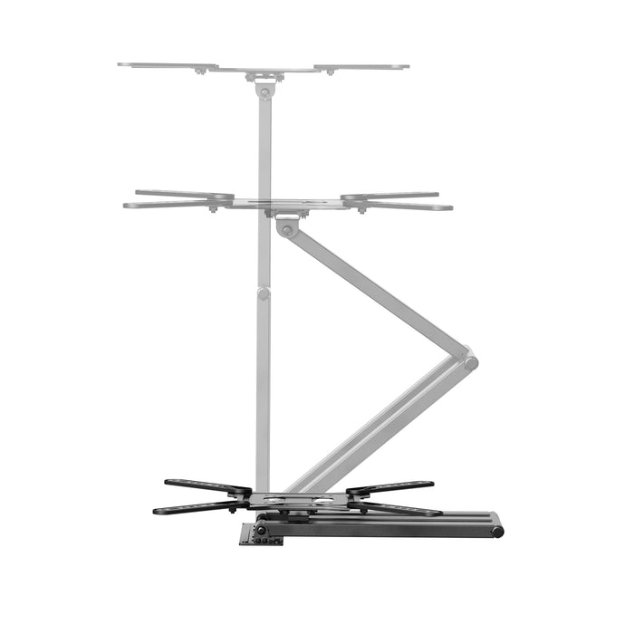 Wolff Mount uniwersalny długi uchwyt do telewizora do 65 cali (73 cm od ściany) z VESA 400x400