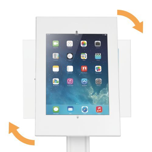 Wolff Mount TVB-138 Tablet Desk Standaard – antykradzieżowy kiosk na tablety iPady i Samsung
