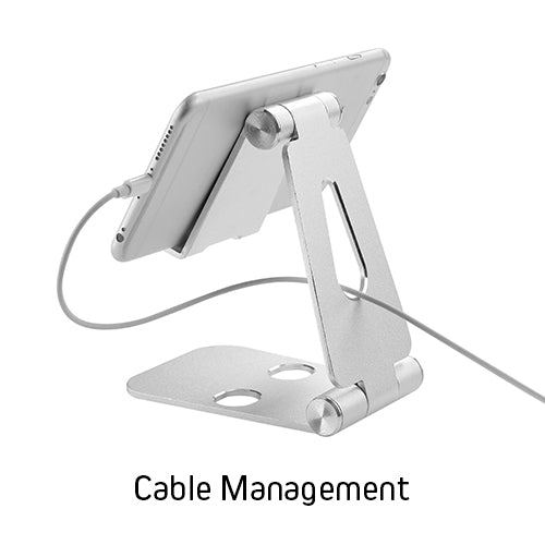 Wolff Mount aluminiowy składany uchwyt na tablet i telefon – TVB-130