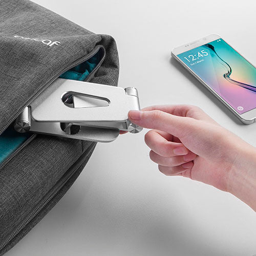 Wolff Mount aluminiowy składany uchwyt na tablet i telefon – TVB-130