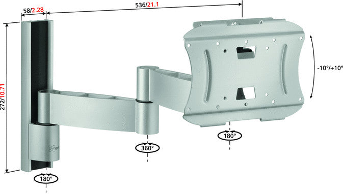 Vogels VFW 432 uchwyt ścienny do LCD/Plazma
