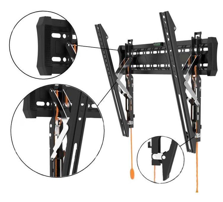 Wolff Mount uchwyt ścienny do TV z funkcją pochylania 32 - 55 " 40 kg